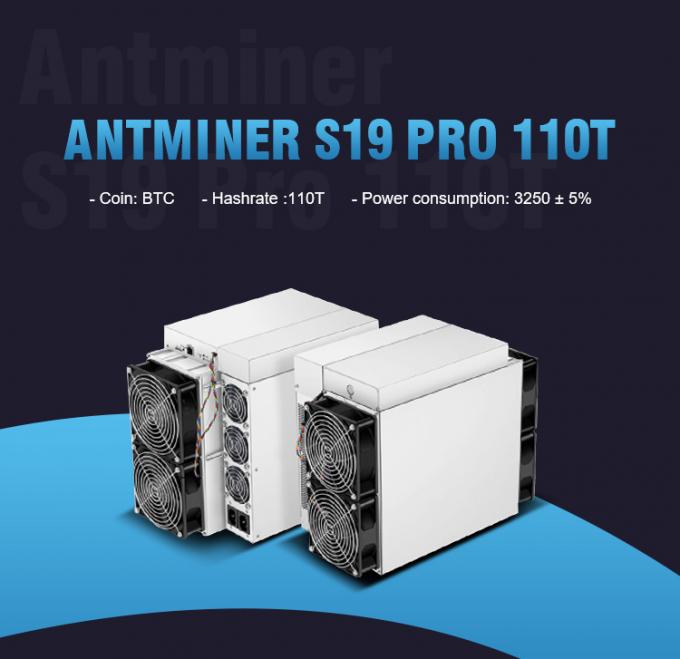 Crypto Bitmain Antminer S19A PRO 110t S19 PRO 110t Btc Miner